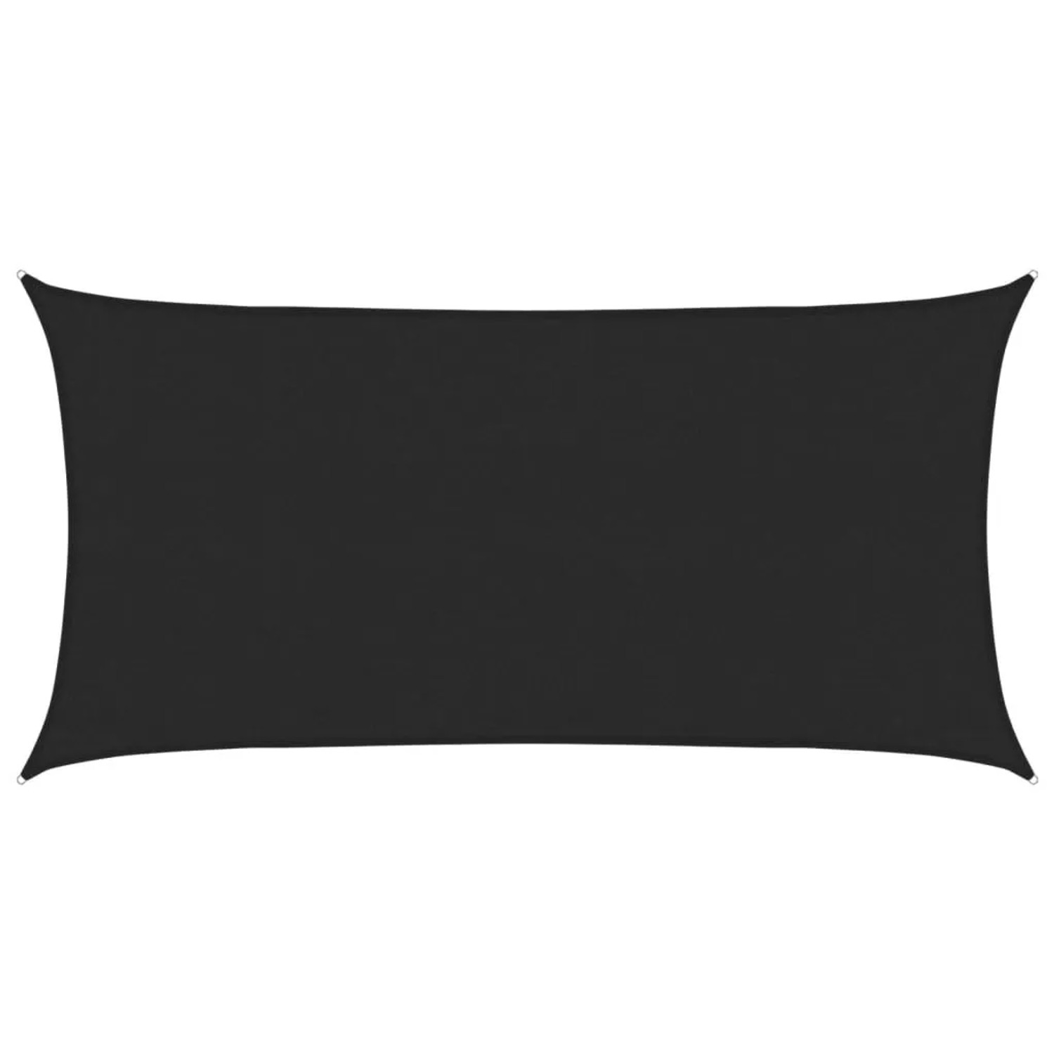 Furnicato Sonnensegel 160 G M² Schwarz 3x6 M Hdpe