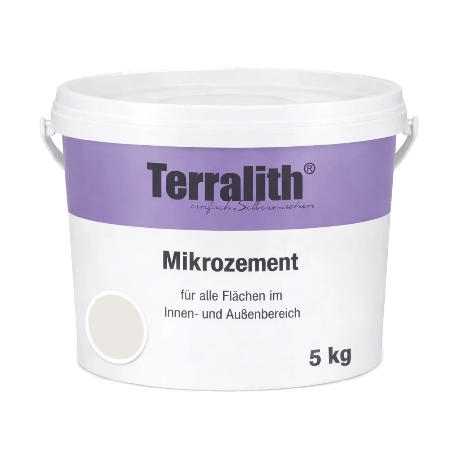 Terralith Mikrozement Fix & Fertig LFW0131 5kg Fein 3,5qm