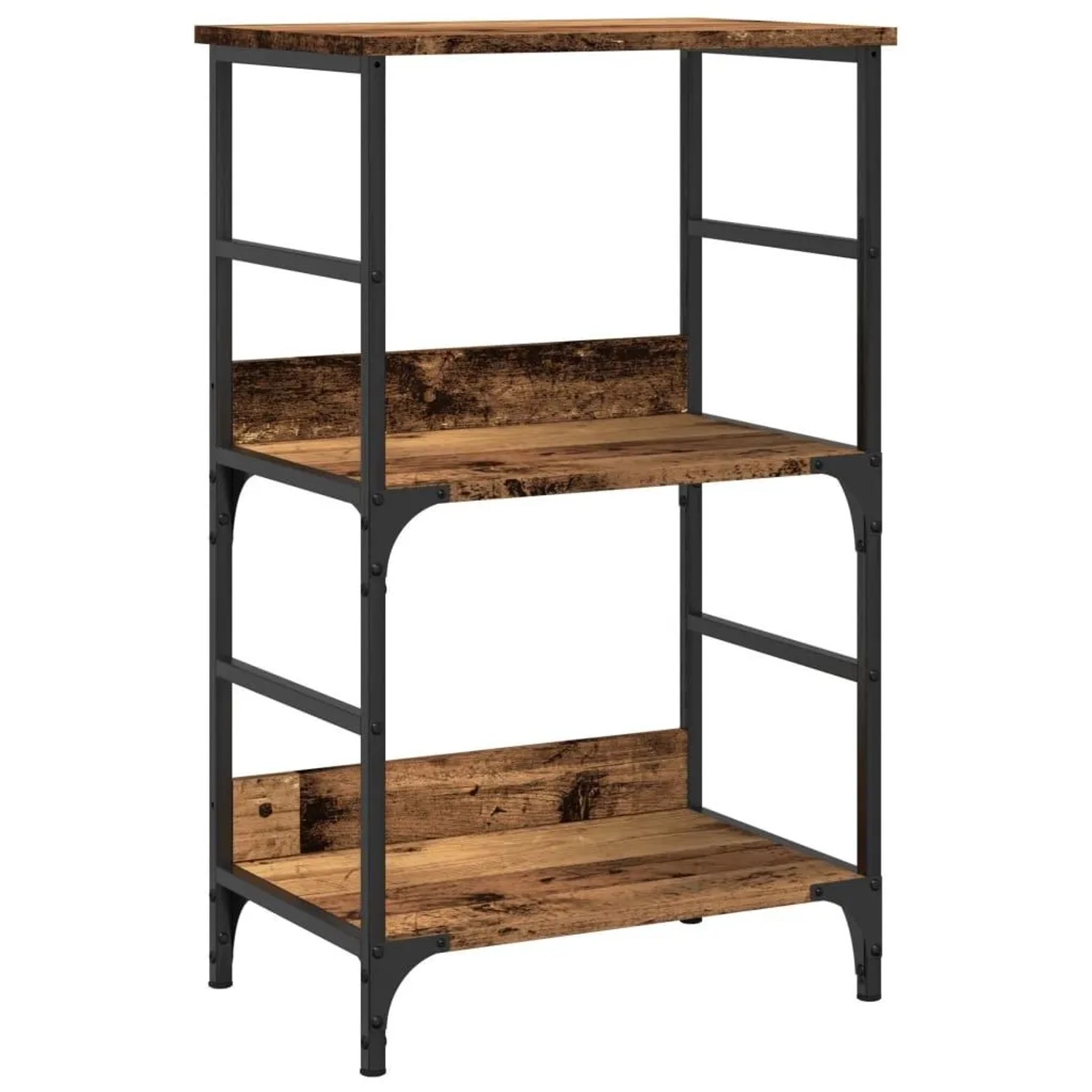 vidaXL Bücherregal Altholz-Optik 50x33x82 cm Holzwerkstoff 857464