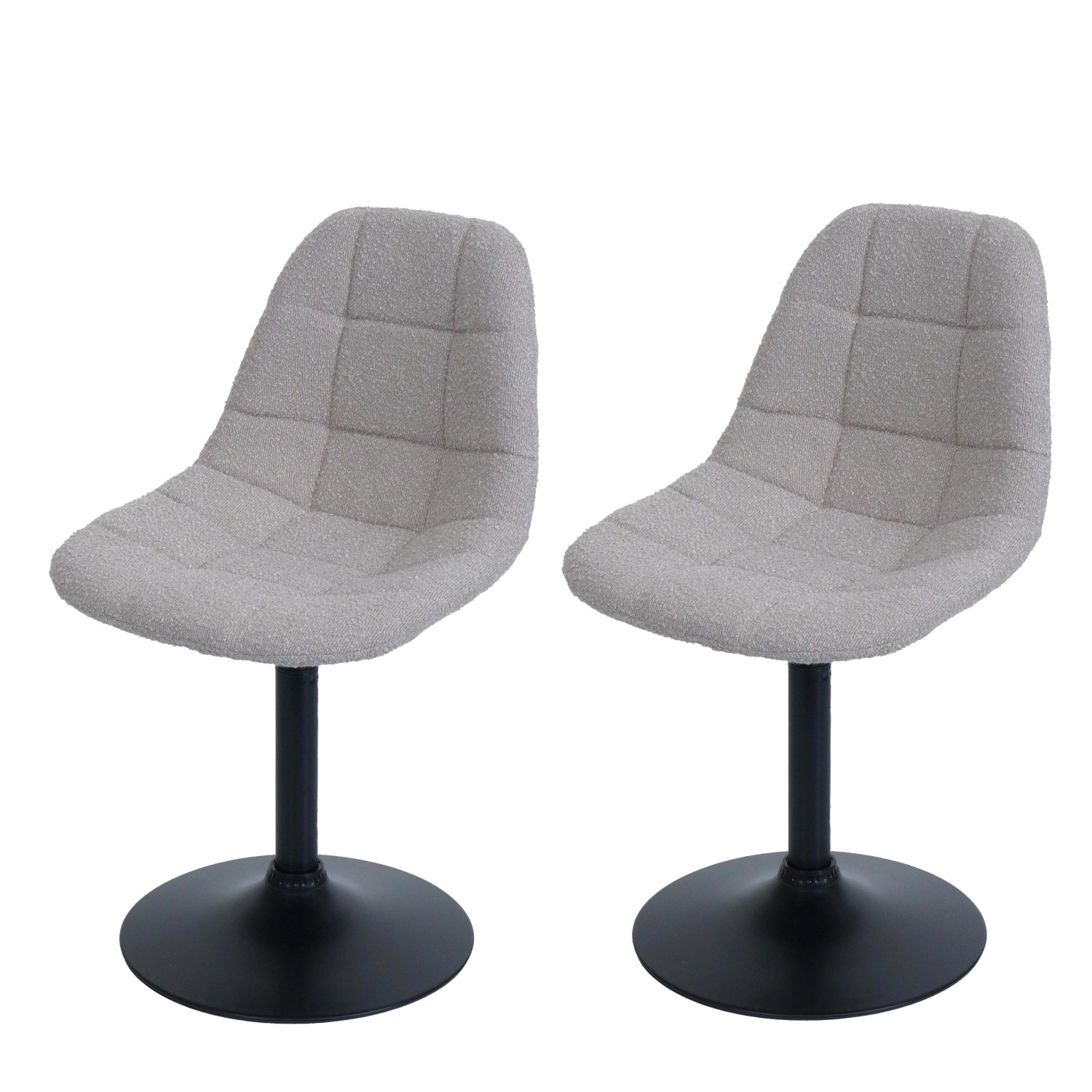MCW Esszimmerstuhl A60 2er-Set Taupe günstig online kaufen
