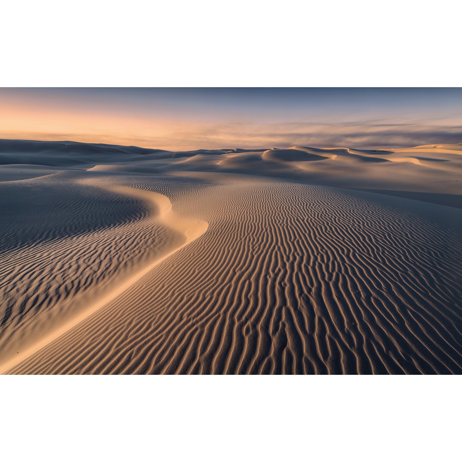 Sanders & Sanders Fototapete Landschaft Sandbeige 450 x 280 cm 612692 günstig online kaufen