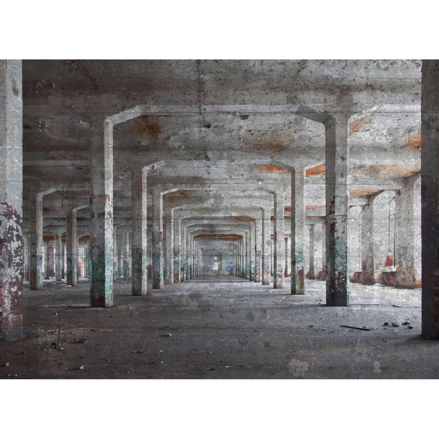 living walls Fototapete Designwalls Concrete Posts, glatt, (5 St)