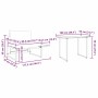 vidaXL Garten Essgruppe 2-Tlg Taupe Stahl 42004139_11