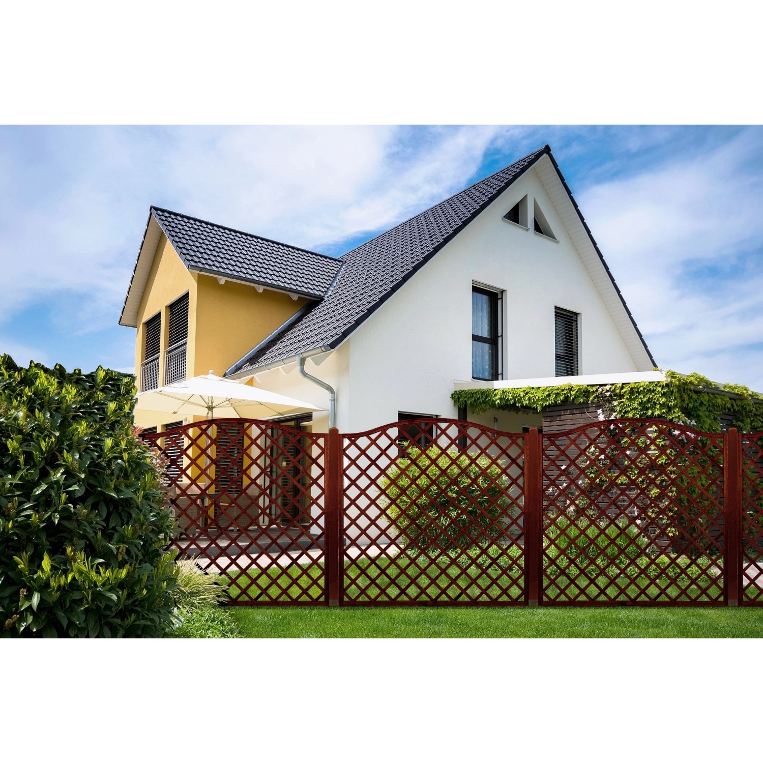 Andrewex SichtschutzzaunElement Nancy Braun 180 cm x 90 cm FSC kaufen