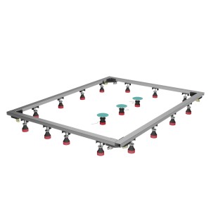 Breuer Einbaurahmen für Duschwanne LiteLine, verstellbarer Montagerahmen mit Füßen.