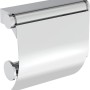 Ideal Standard Connect Toilettenpapierhalter aus Chrom mit Deckel und verdeckter Befestigung.