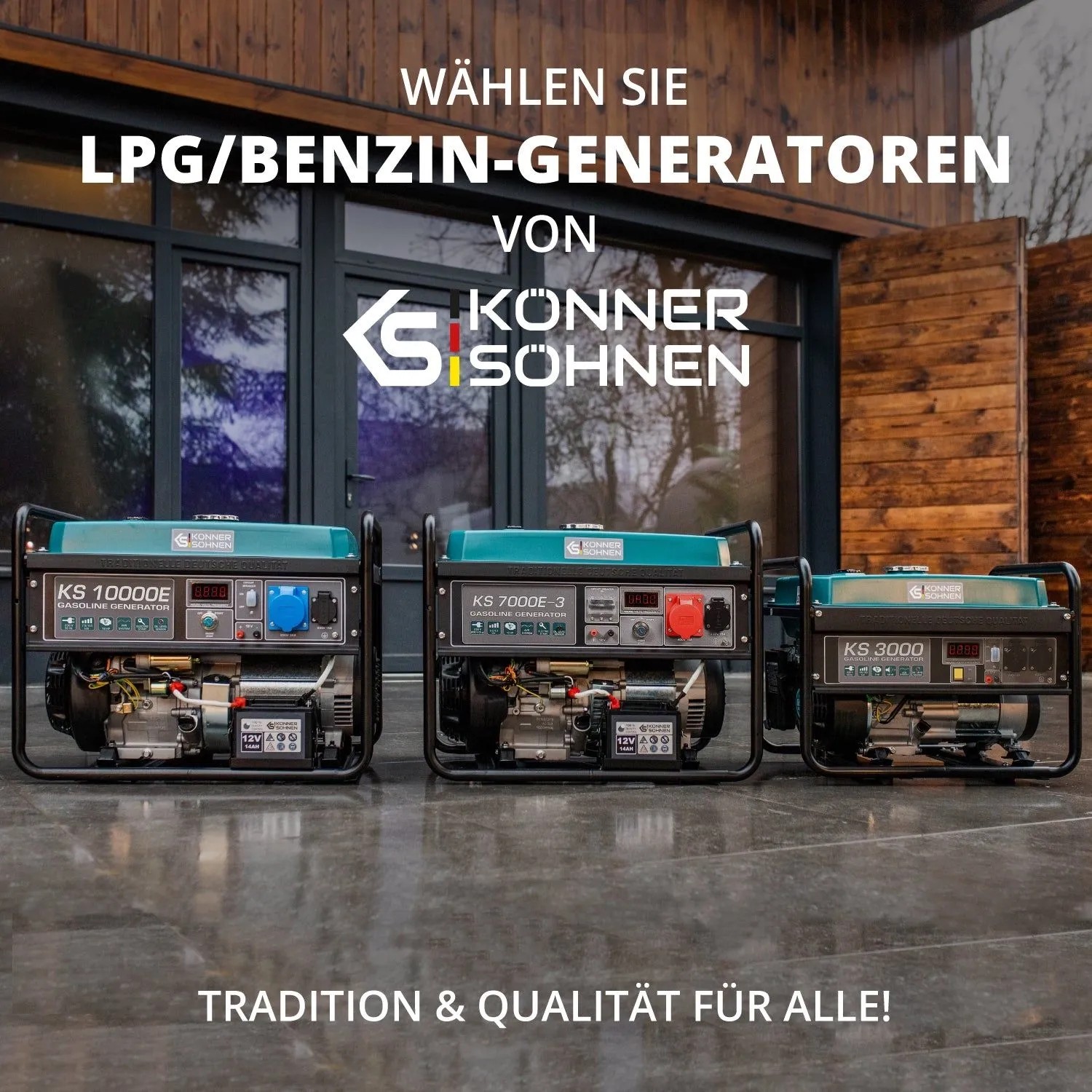 Könner & Söhnen LPG/Benzin-Generator KS 3000G_9