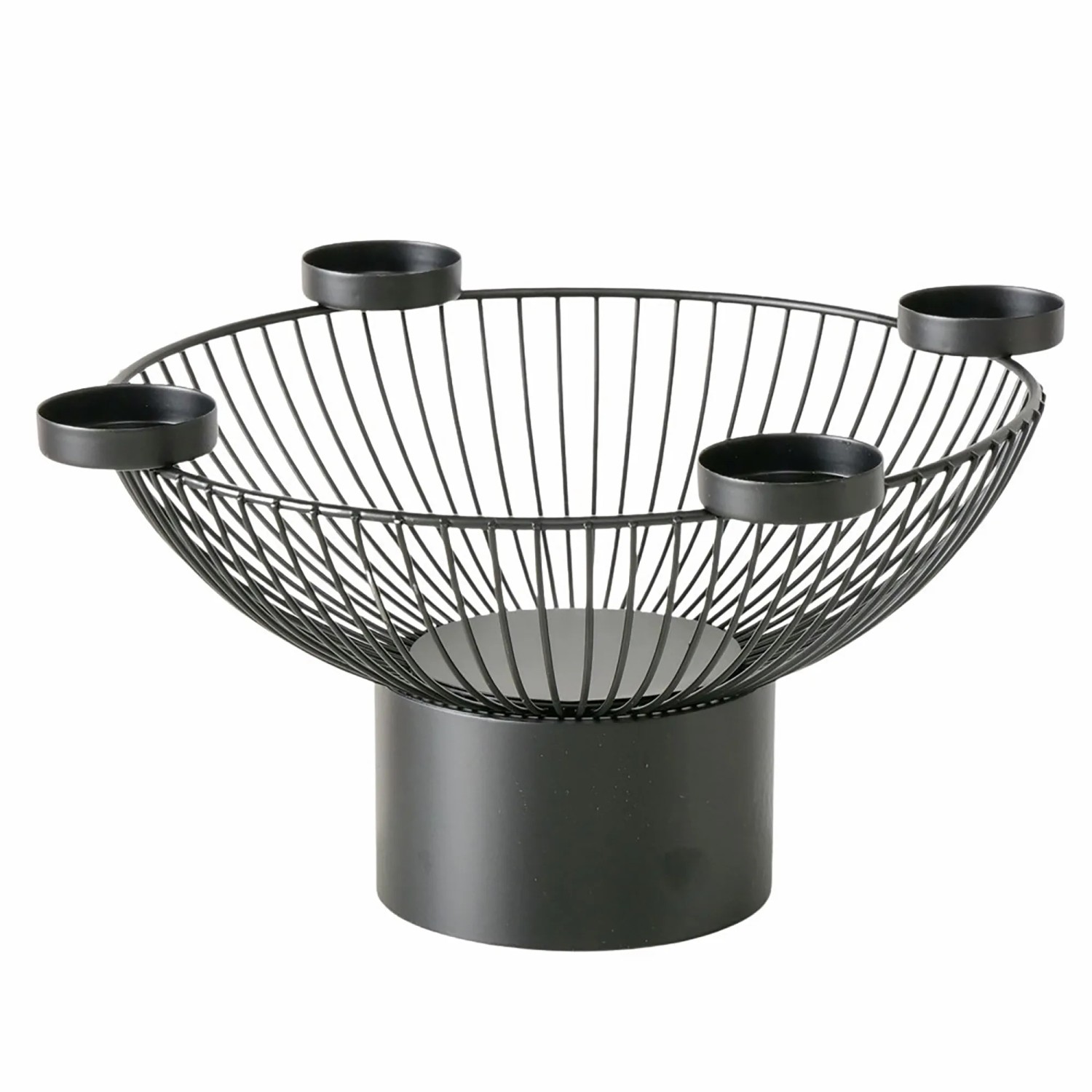 Boltze Windlicht Metall Schwarz