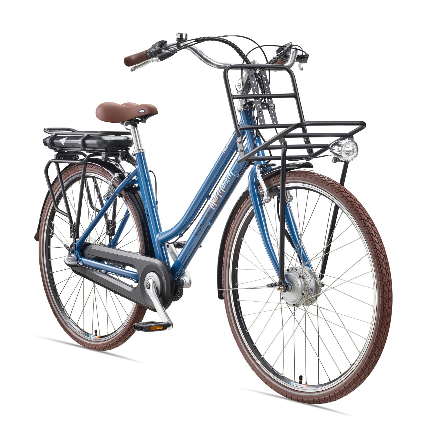 Telefunken City E-Bike 28 Zoll Frontmotor 3-Gang Nabenschaltung 374,4Wh Akku RT530