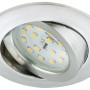 Dimmbarer, schwenkbarer LED-Einbaustrahler in Alufarben von Briloner, 1er-Set.