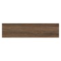 Bodenfliese Feinsteinzeug Oak Braun, matte Holzoptik, 90x22,5 cm.