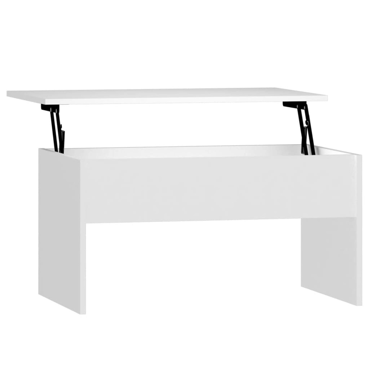 vidaXL Couchtisch Weiß 80x50,5x41,5 cm Holzwerkstoff 809638 günstig online kaufen