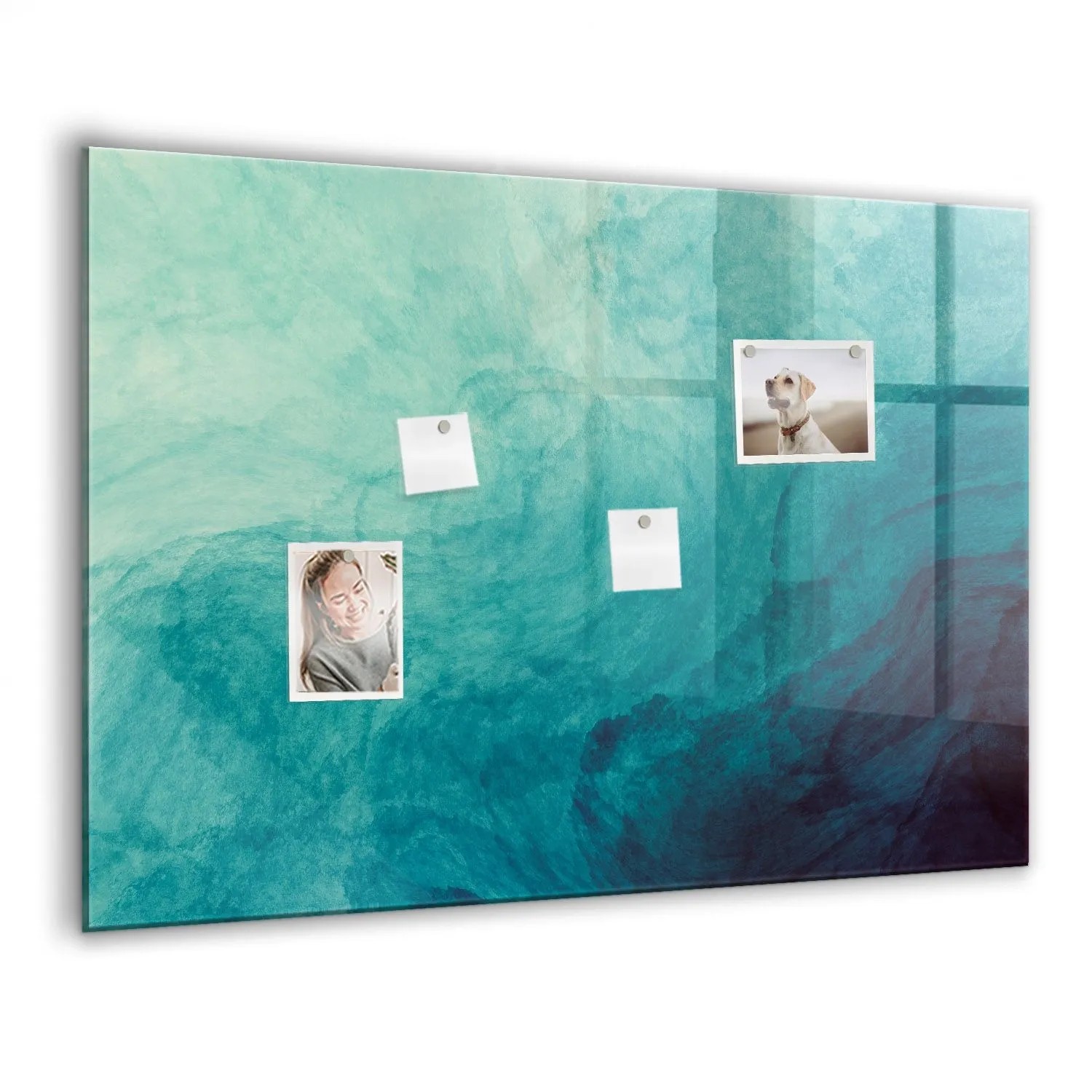 Tulup Magnettafel Aus Glas Abstraktionstiefe 100x70 cm Whiteboard Magnetisc günstig online kaufen