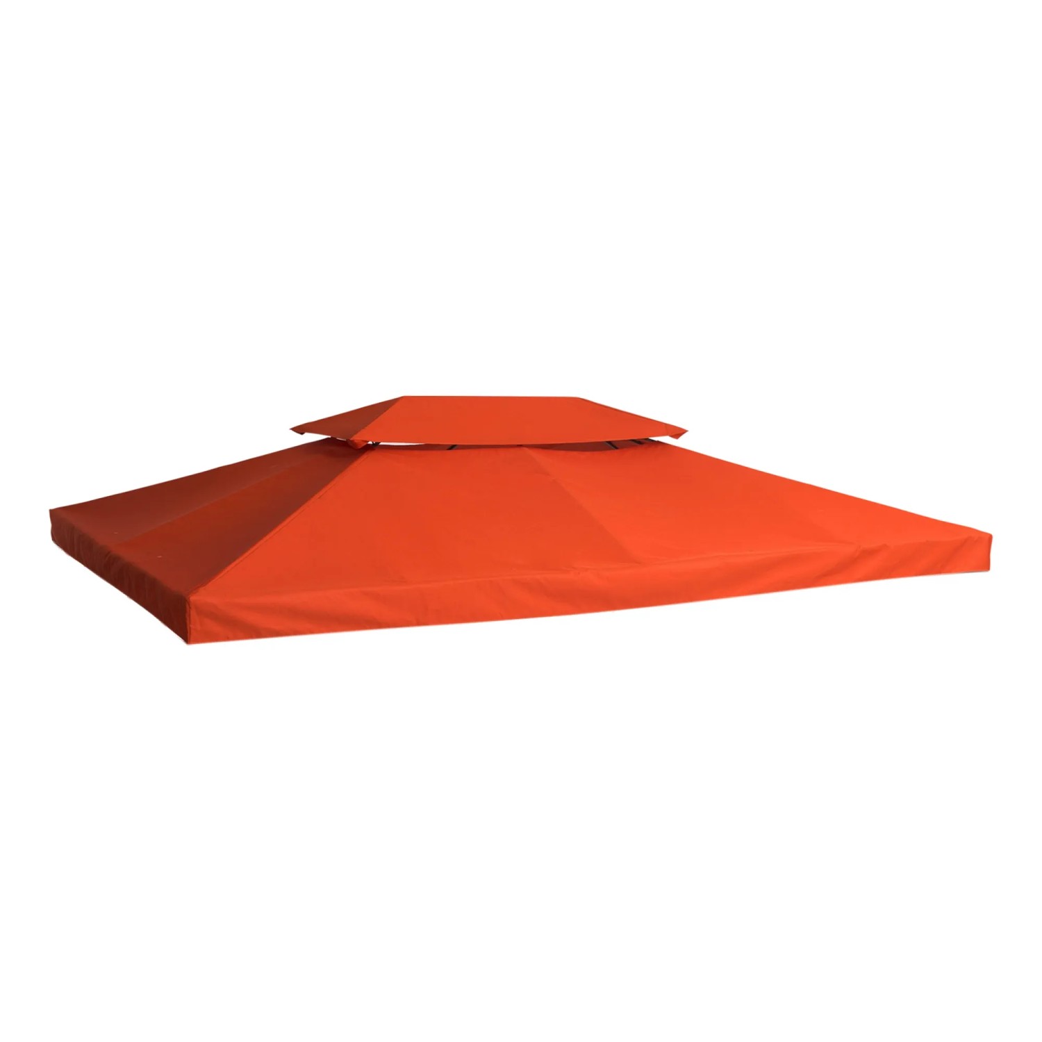 Outsunny Ersatz-Vordach 180g/m² Polyeser Rostrot 3 x 4 m