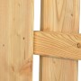 Detailaufnahme: T & J Sichtschutzzaun Aalborg aus Lärche, naturbelassenes Holz.