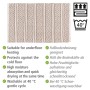 Wenko Badematte Shaki aus recycelten PET Flaschen 50 cm x 80 cm_13