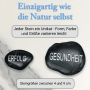 Intergarden Zierkies Set: 8 polierte Steine mit Gravur (Erfolg, Gesundheit u.a.) als Deko.