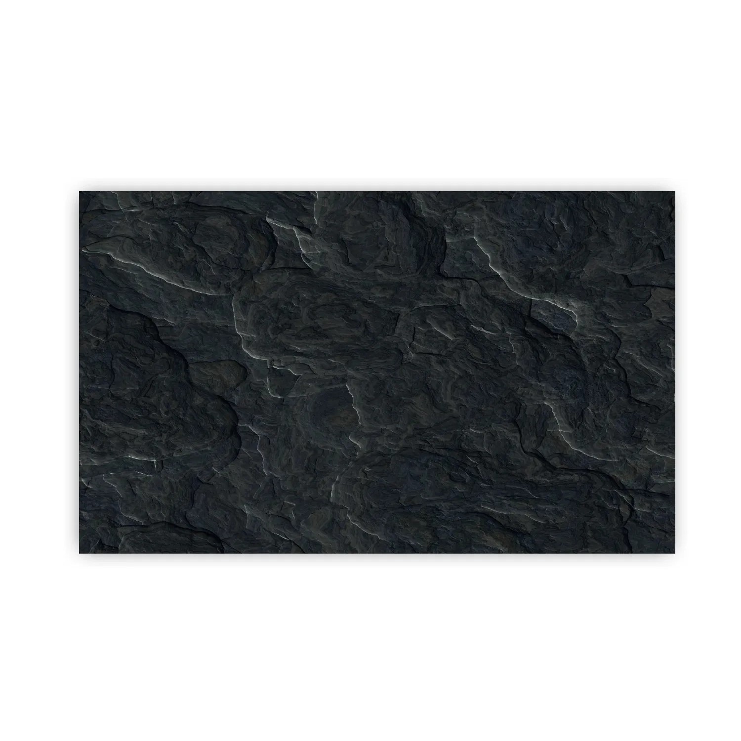 Walllux Küchenrückwand Schiefer Steinplatte Alu-Verbund 3 mm 100 x 60 cm