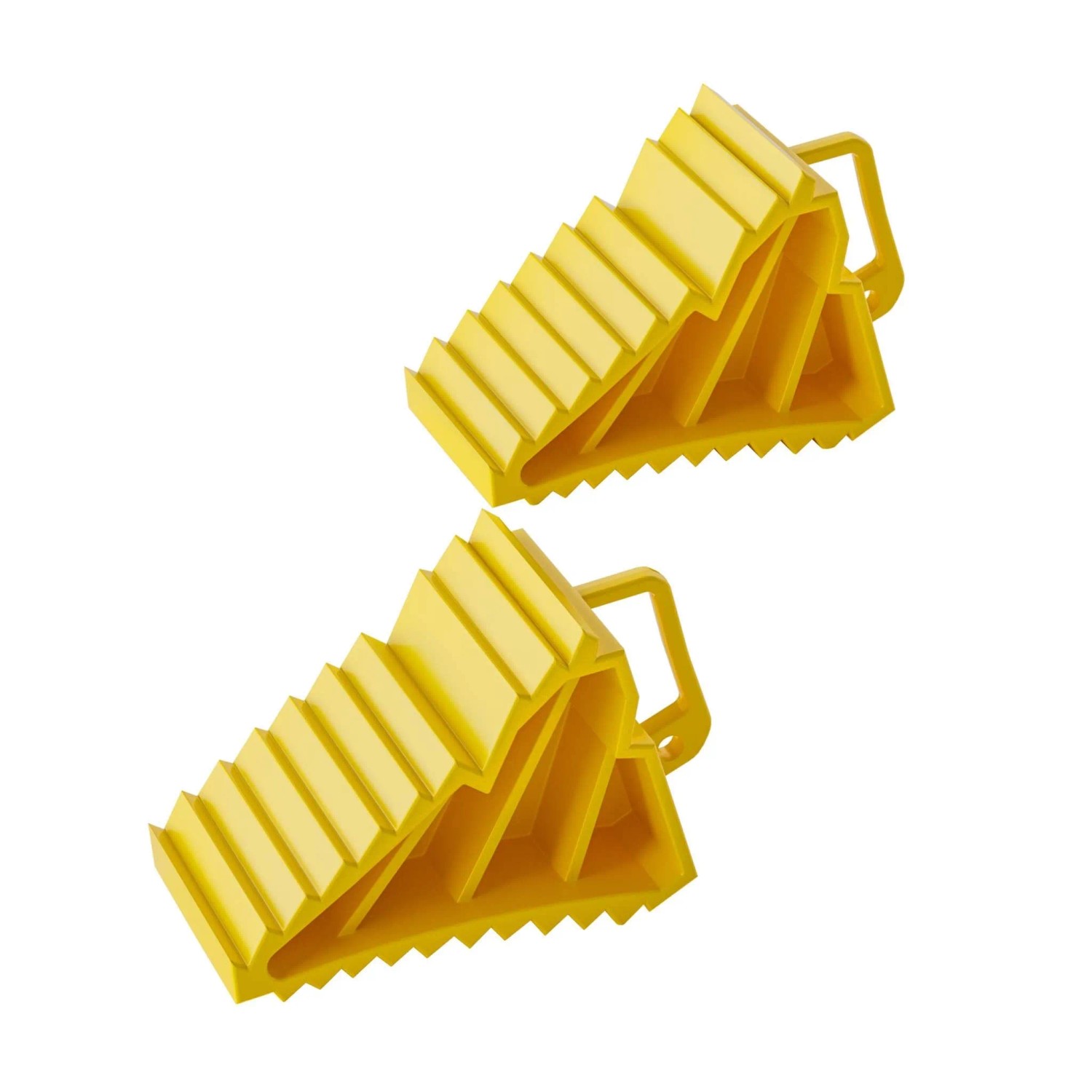 Wiltec 2X Unterlegkeile 166X75X94Mm Bremskeil 2T Anhänger Wohnmobil Hemmschuh