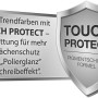 Symbolbild: Schöner Wohnen Trendfarbe Cosy White mit Touch Protect Formel für matte Oberflächen.