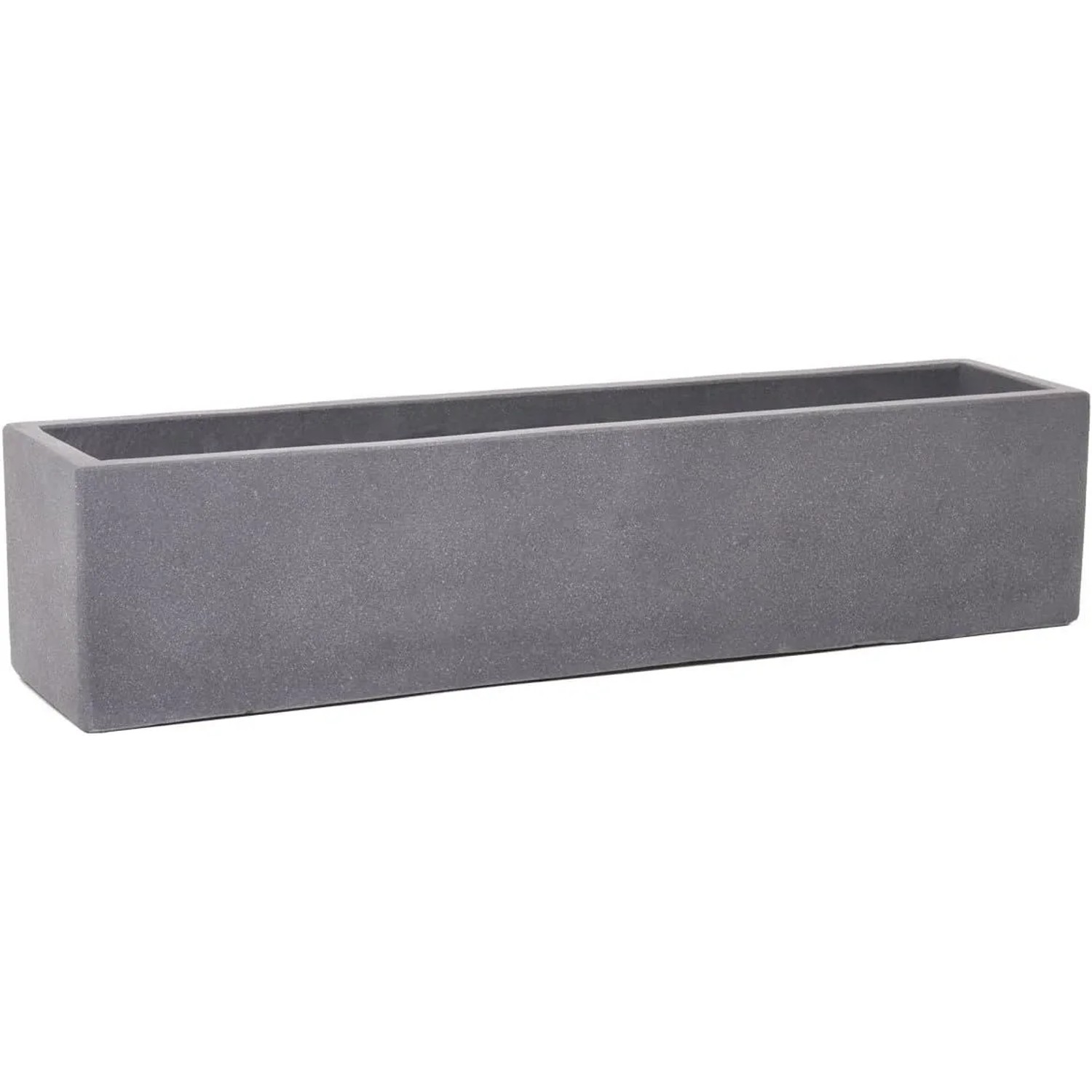 Vivanno Blumenkasten Flobo 80 cm x 18 cm x 18 cm Grau