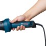 Bosch Professional Heißluftgebläse GHG 20-60 in Hand, blau/schwarz.