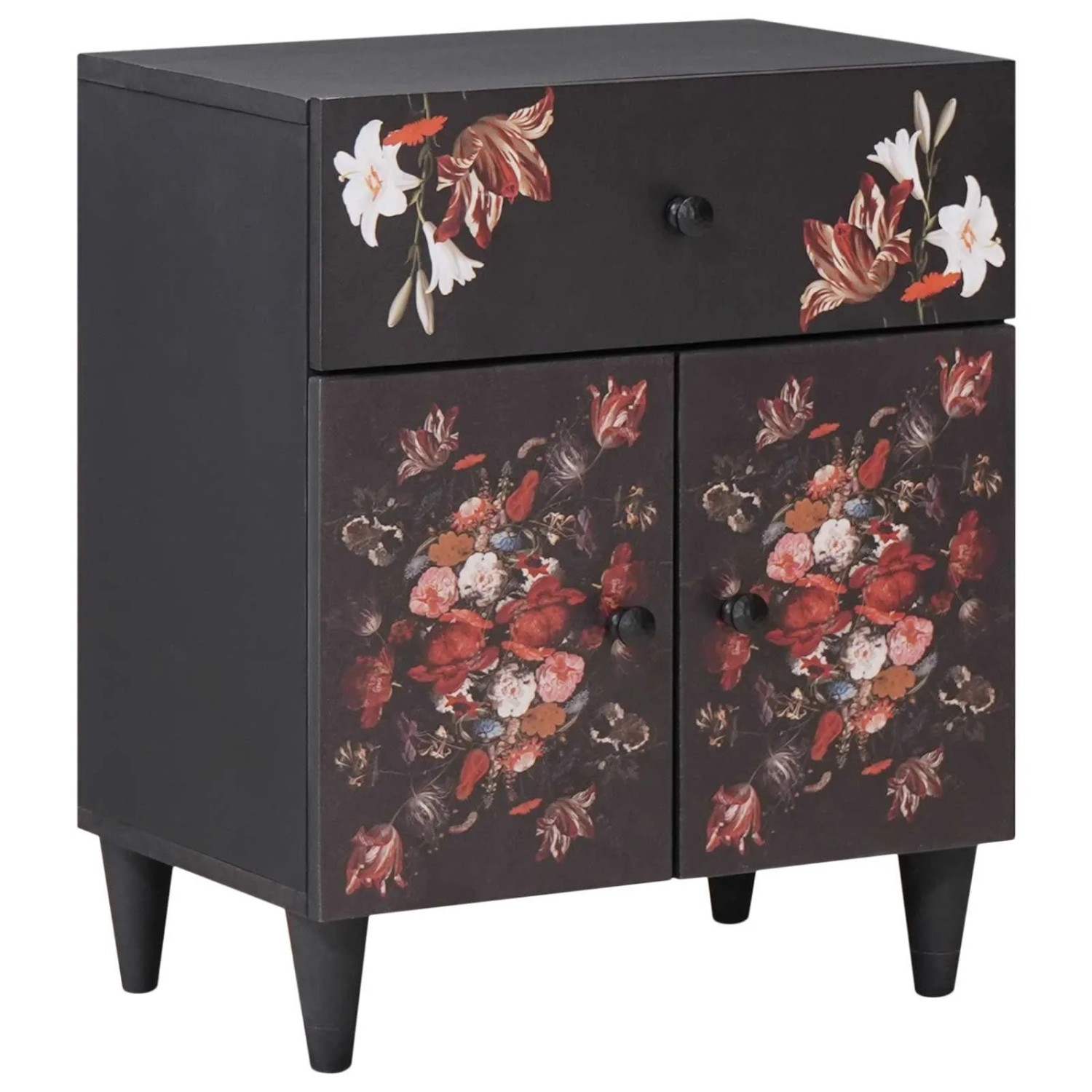 vidaXL Nachttisch Mehrfarbig 50 x 33 x 60 cm Massivholz Mango 4018711 günstig online kaufen