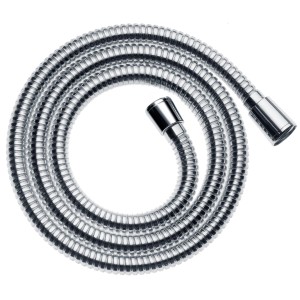 Hansgrohe Brauseschlauch Sensoflex, 160 cm, Chrom. Metall Duschschlauch mit Drehwirbel und Knickschutz.