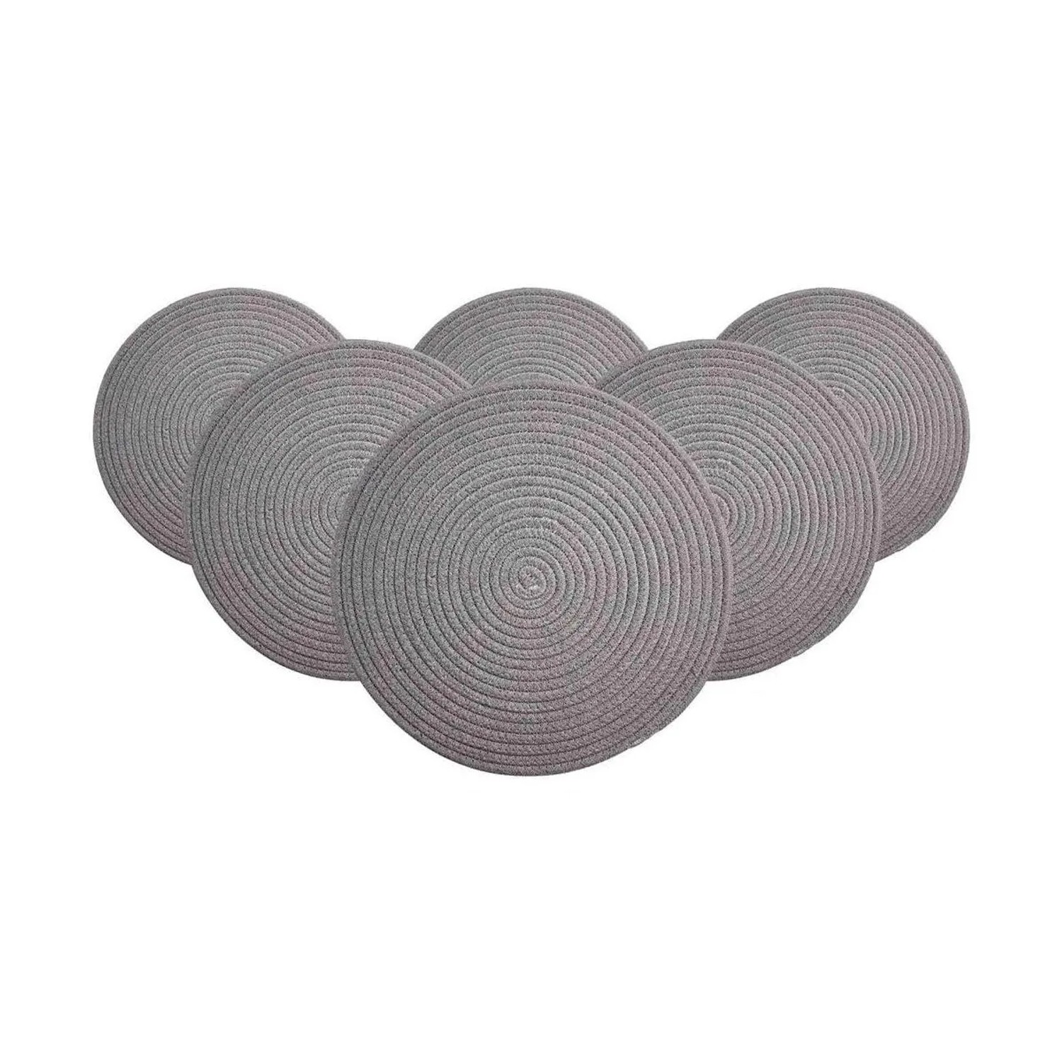 Ritzenhoff & Breker Tavolo Platzmatte 35 cm 6er Set Hellgrau