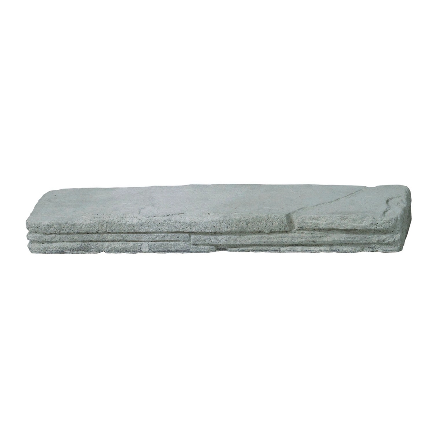 Kann Ziermauer Madoc Abdeckplatte Kalksteinfarben 47 cm x 13 cm x 4,5 cm