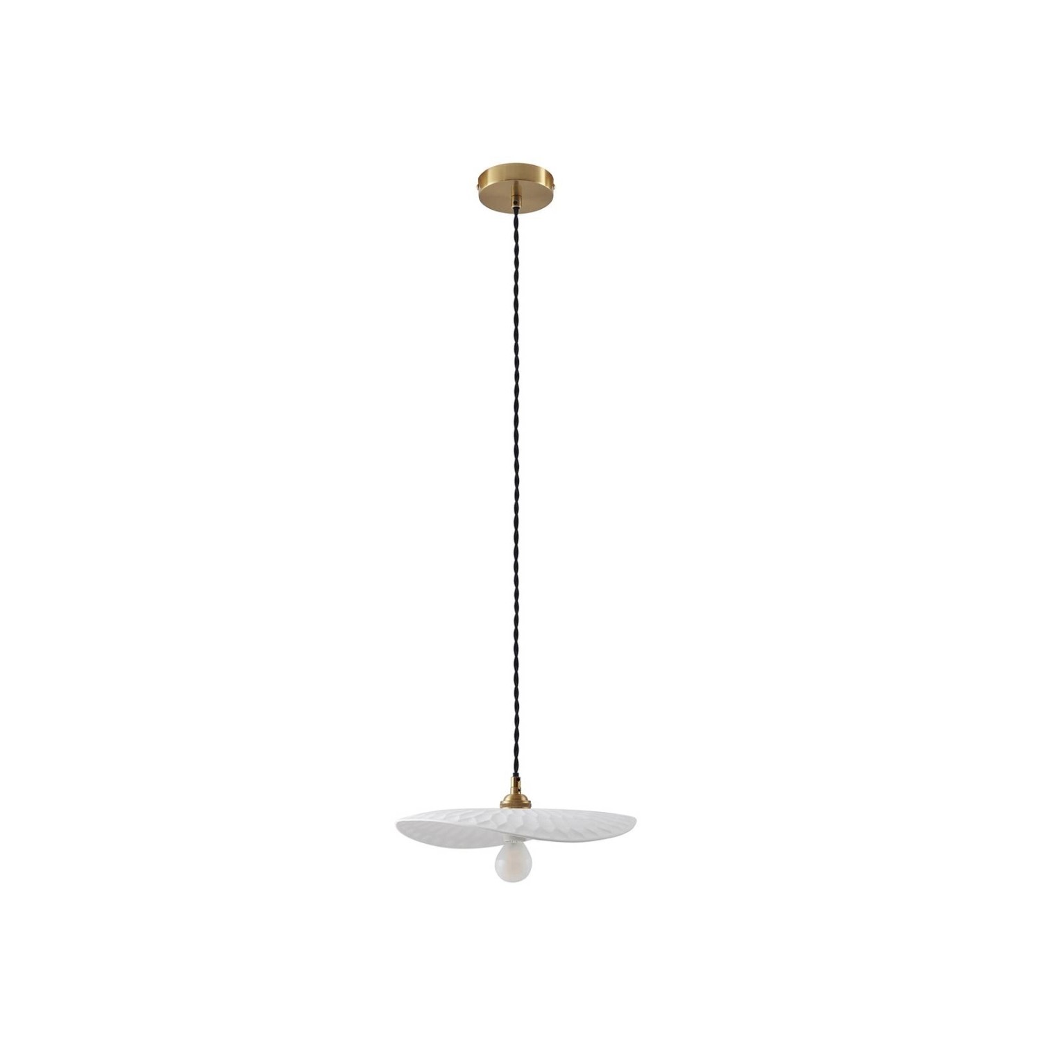 Lindby Pendelleuchte Annira 10033095 Modern in Weiß aus Keramik 1-flammig E günstig online kaufen