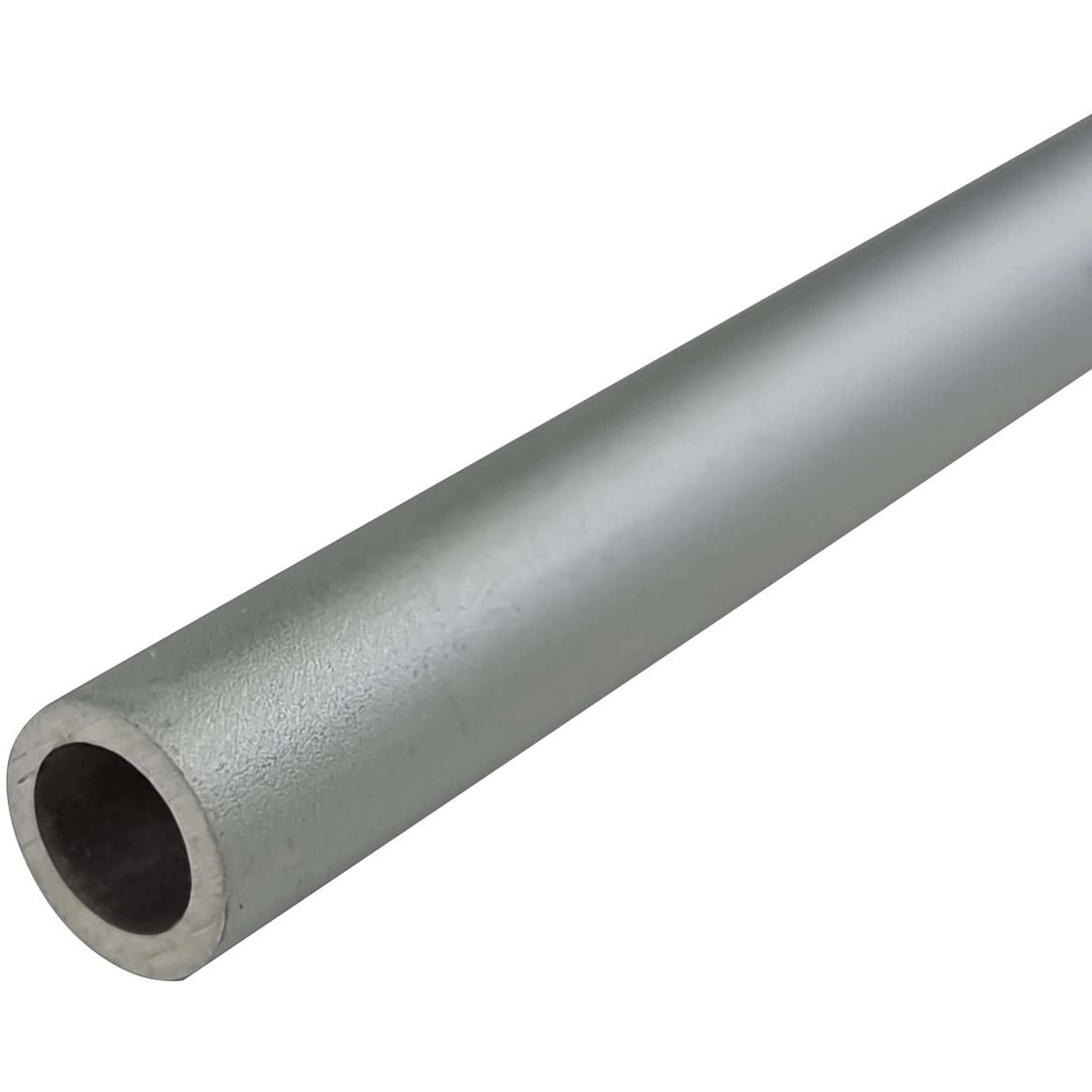 Rundrohr Aluminium Silber Eloxiert 2,4 cm x 0,2 cm x 200 cm