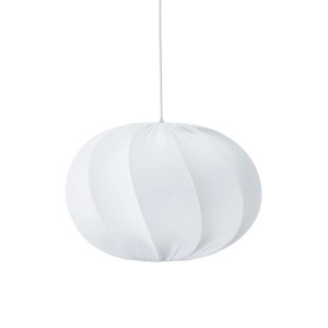 Weiße PR Home Olivia Pendelleuchte aus Stoff, Lampen & Leuchten für Wohnraum.