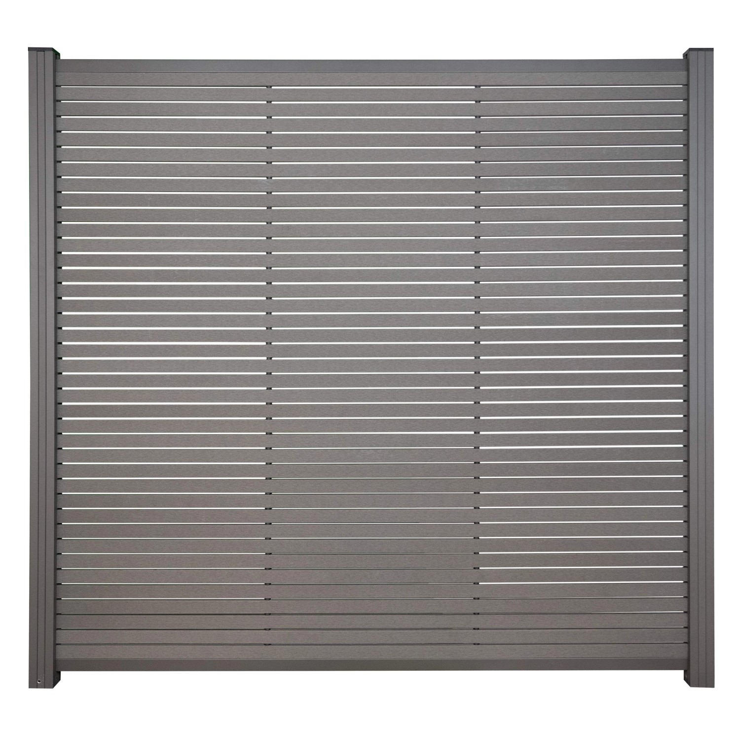 GartenLand WPC Zaun Set Air Gap ca. 180 x 180 cm Sichtschutz Steckzaun Schi günstig online kaufen