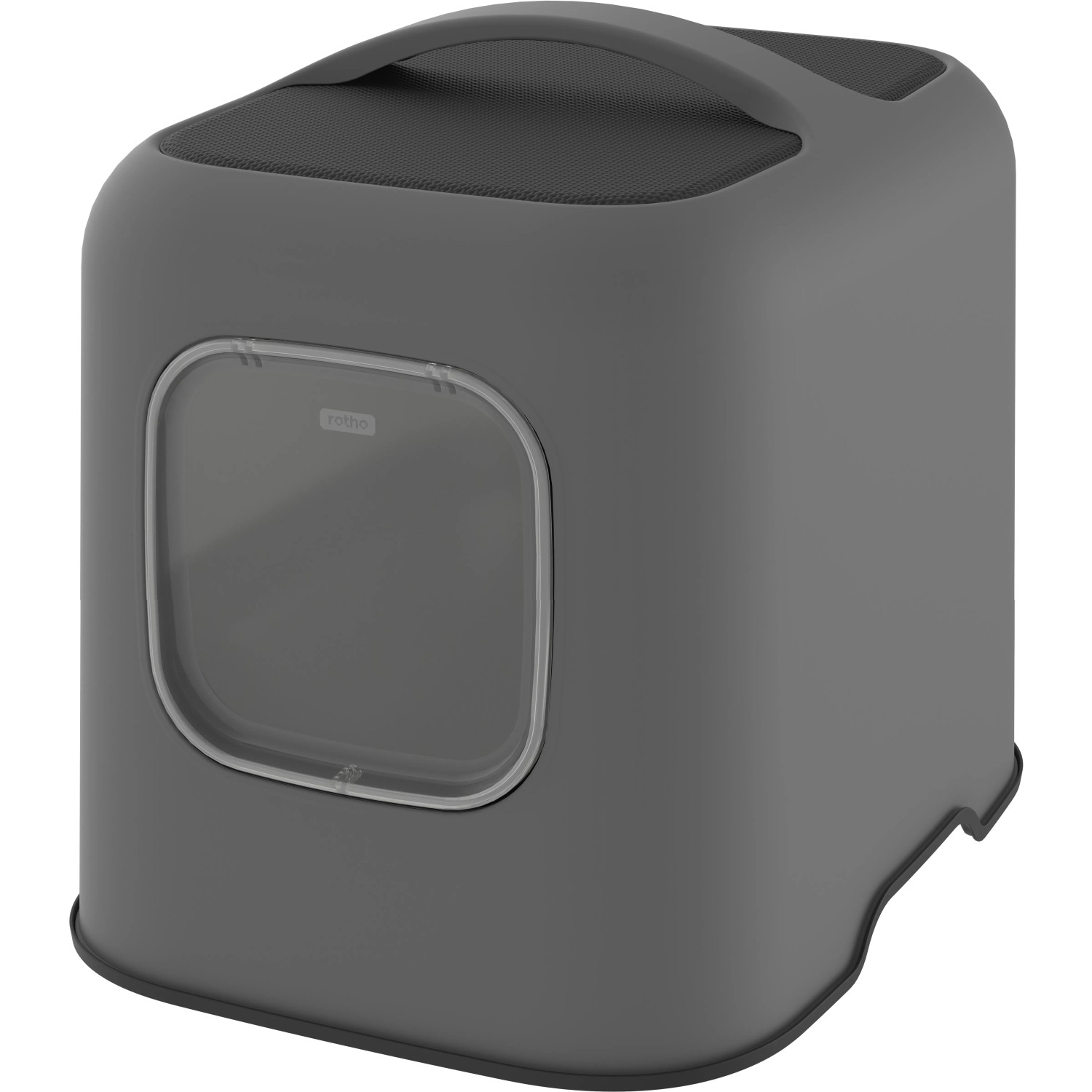Rotho Katzentoilette Biala 44,3 x 39,5 x 51 cm Anthrazit