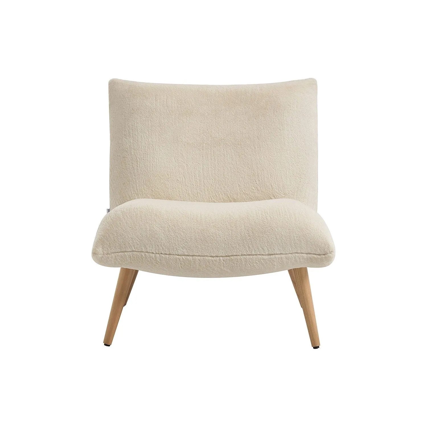 Vente-unique Sessel Mit Gerader Rückenlehne Pepita Beige 77 cm