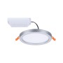Paulmann Einbaupanel Areo, 6,5W, Chrom matt, mit VariFit-System für flexible Montage.