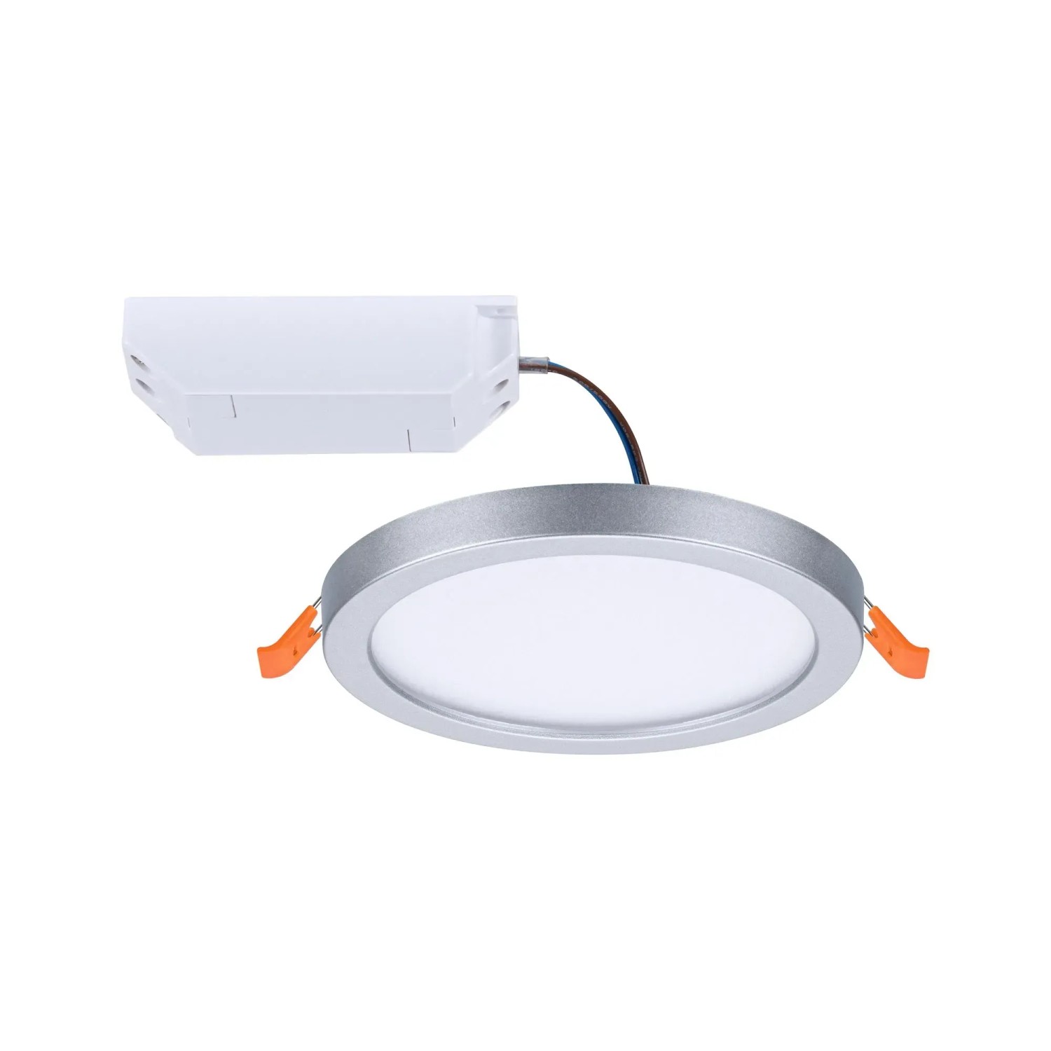 Paulmann Einbaupanel Areo, 6,5W, Chrom matt, mit VariFit-System für flexible Montage.