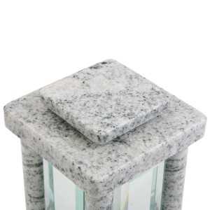 KOKA Grablampe Viereckig Gerundet Granit Viscont White