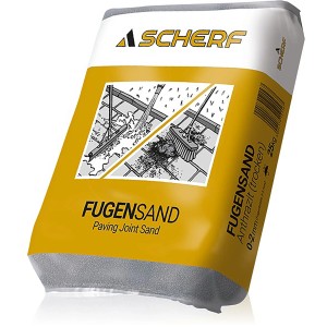 Sack Fugensand Anthrazit, 25 kg, zum Verfugen von Pflaster- und Plattenbelägen.