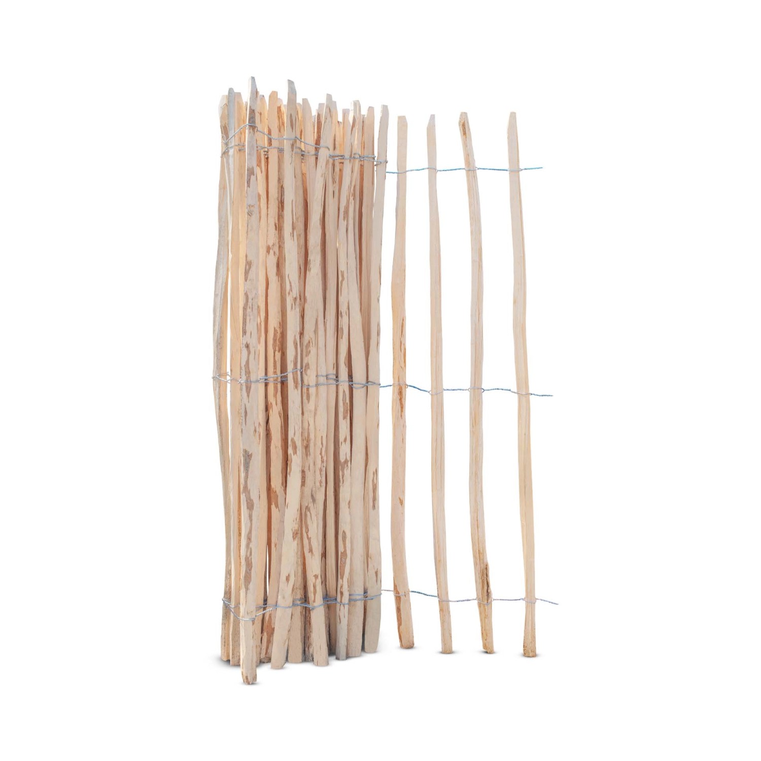 Stiltreu Staketenzaun Haselnuss 500 cm x 150 cm Lattenabstand 7-9 cm günstig online kaufen