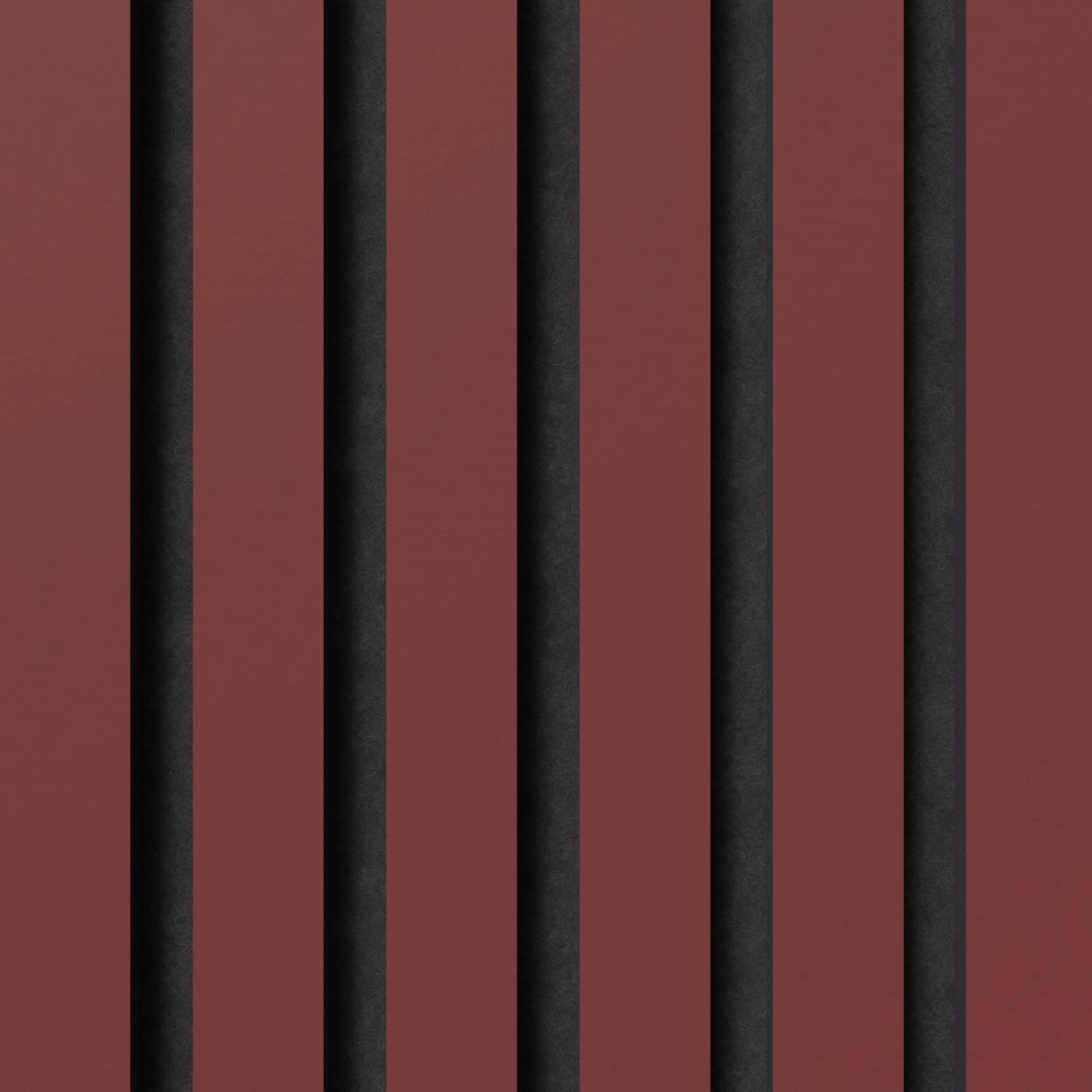 Akustikpaneel Lino Salsa, MDF schwarz, Filz schwarz, 60x60cm, 2er-Set für Wand- und Deckenverkleidung.