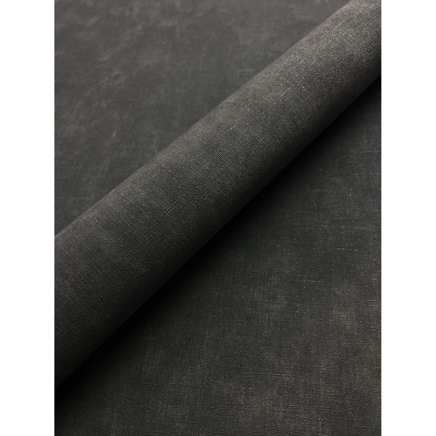 Newroom Vliestapete Paraiso Uni Black Unifarbe Modern FSC® günstig online kaufen