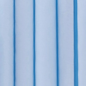 Blauer, transparenter Ösenschal Noella, 140x145 cm, für Fenstervorhänge.