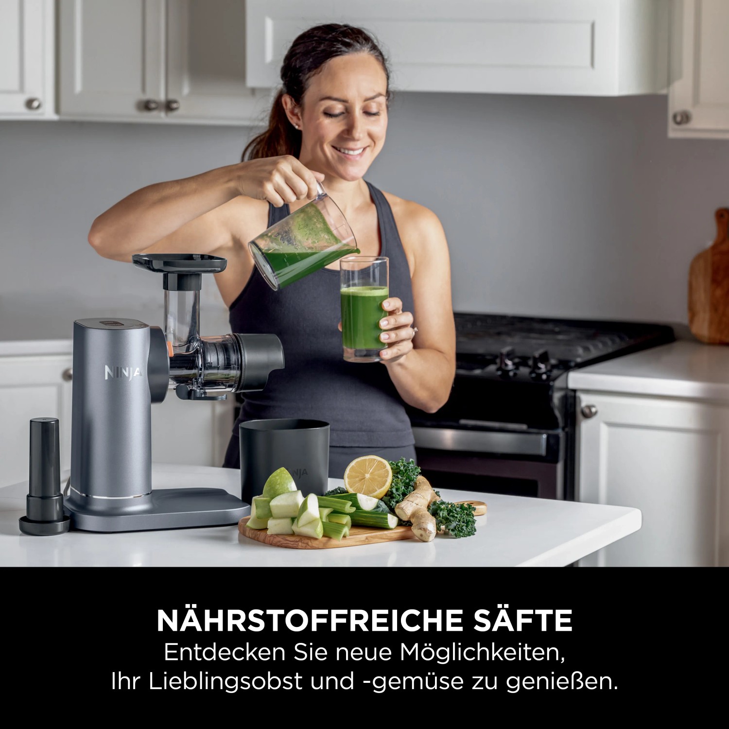 Ninja Slow Juicer JC151EU mit Anti-Verstopfungsfilter kaufen bei OBI