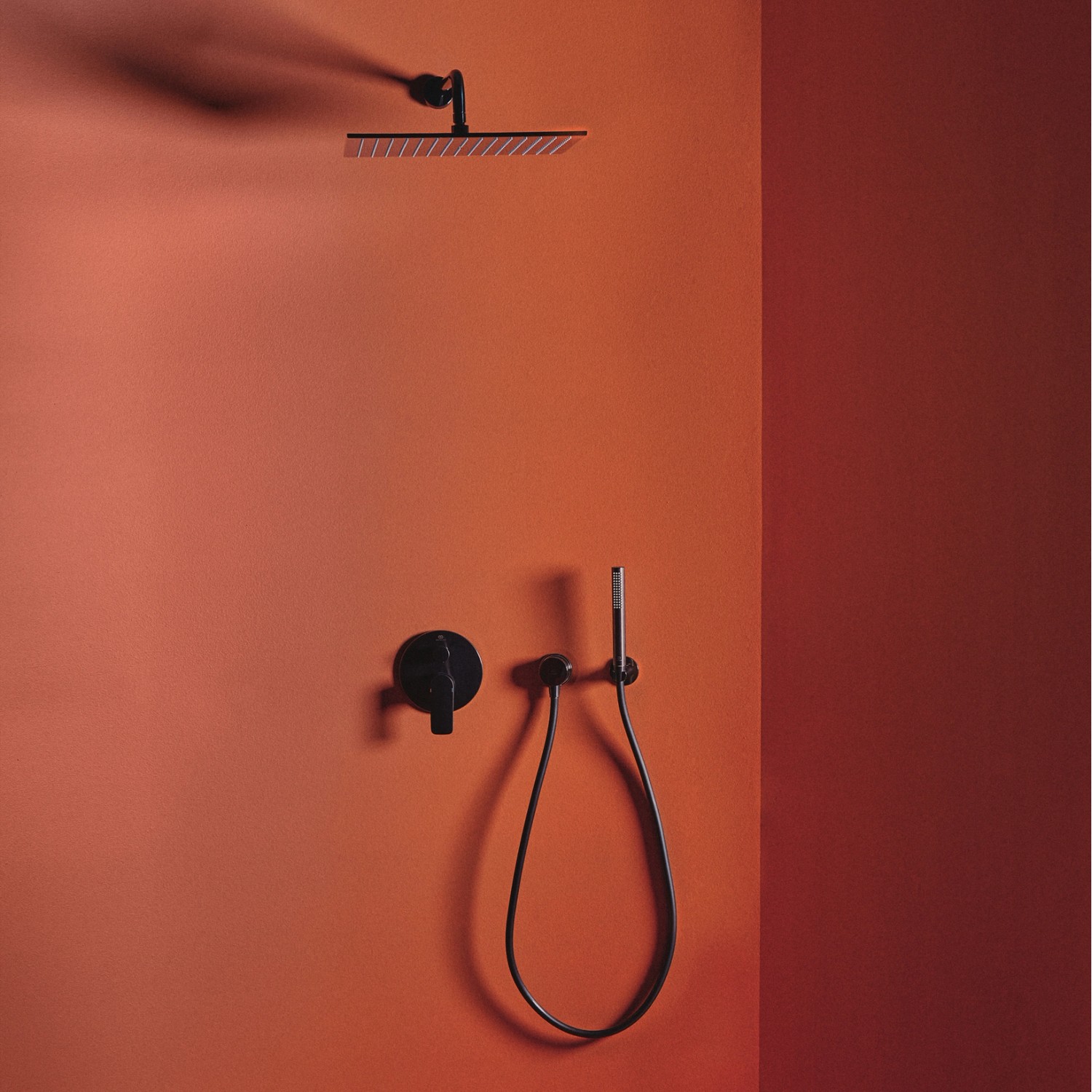 Ideal Standard Idealrain Atelier Kopfbrause, eckig, 400x400 mm, Magnetic Grey.