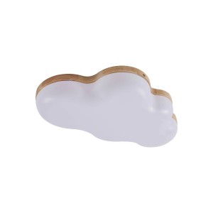 Lindby LED Deckenleuchte Pilvi 10030589 Modern in Weiß 1-flammig Wohnzimmerleuchte