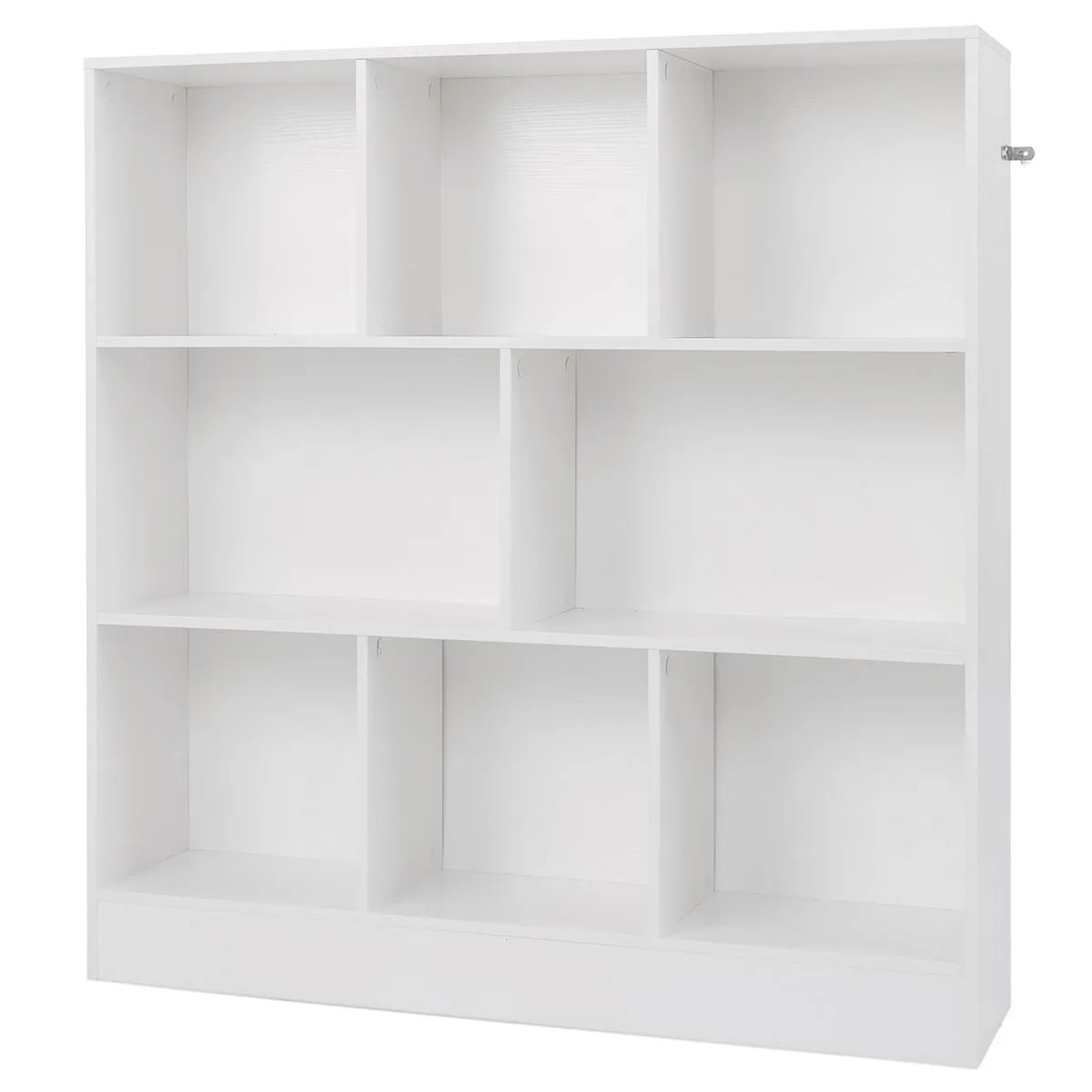 Costway Bücherregal 8 Fächern 100 x 24 x 104 cm Weiß günstig online kaufen