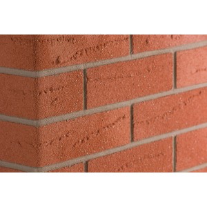 Rote Elabrick Eckverblender Sahara für Innen & Außen. Verblender mit naturgetreuer Optik.