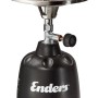 Enders® Kartuschen-Gaskocher Olymp für Camping: Kompakter Gaskocher mit Flamme und schwarzem Gehäuse.